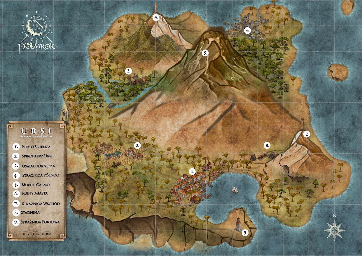 Wyspa Ursi, Republika Wolnych Miast