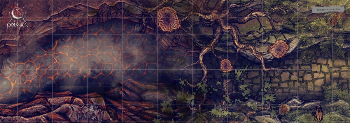 Jedna ze ścieżek Alvergów