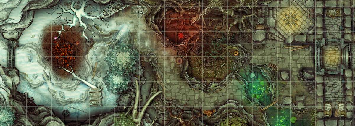 Brama Alvergów prowadząca z Tellurii na Śnieżkę.