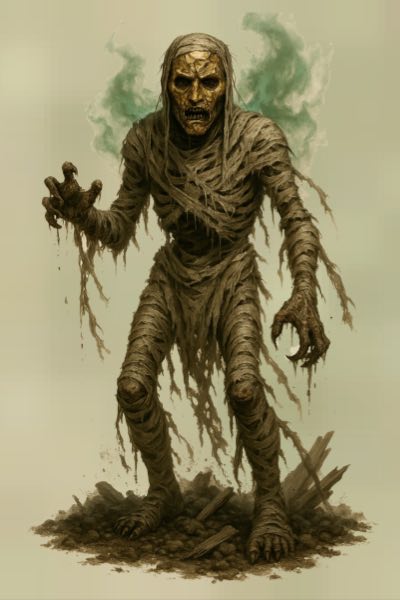 Mumia, nieumarły, potwór. Mumia, nieumarły, potwór.