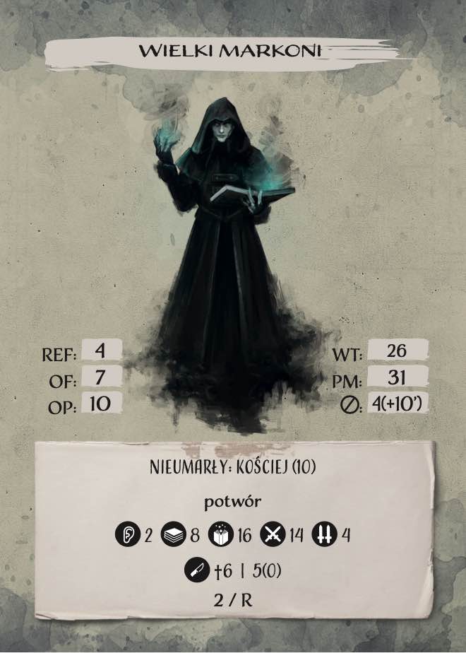 Bohater niezależny, kościej nieśmiertelny, Wielki Markoni