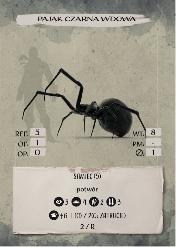 Potwór, pająk, samiec