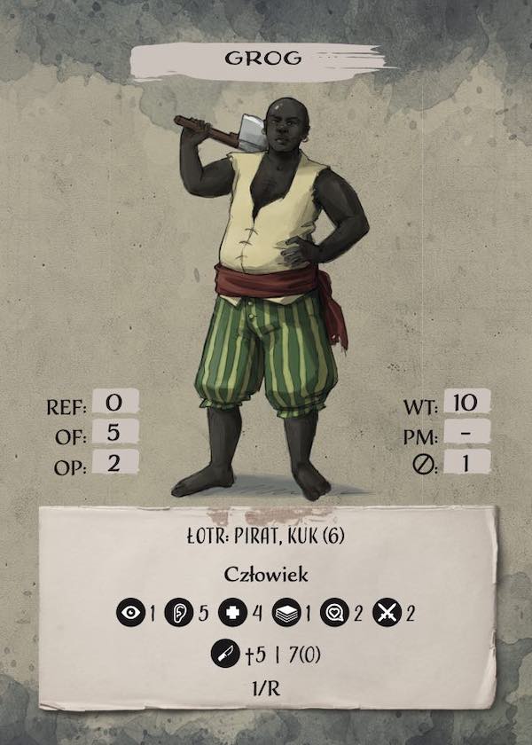 Bohater niezależny, marynarz, Grog