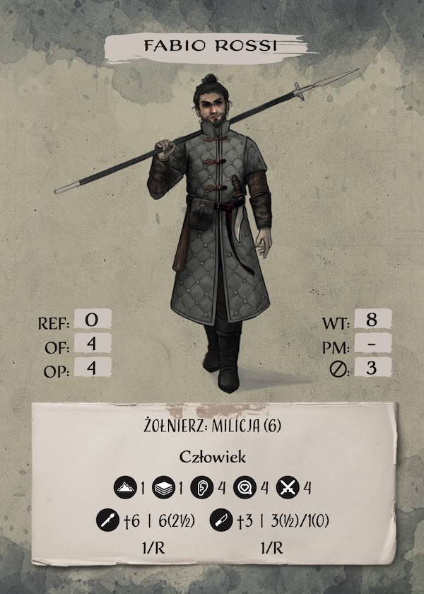 Bohater niezależny, strażnik, Fabio Rossi