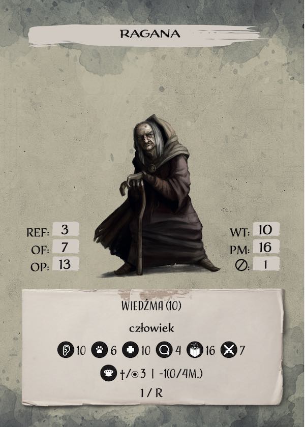 Bohater niezależny, wiedźma, Ragana